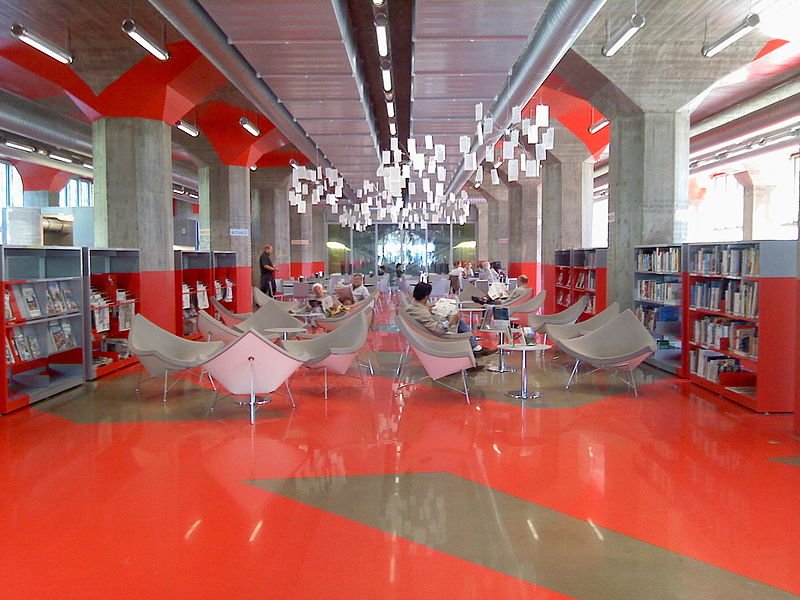 médiathèque A. Malraux de Strasbourg,