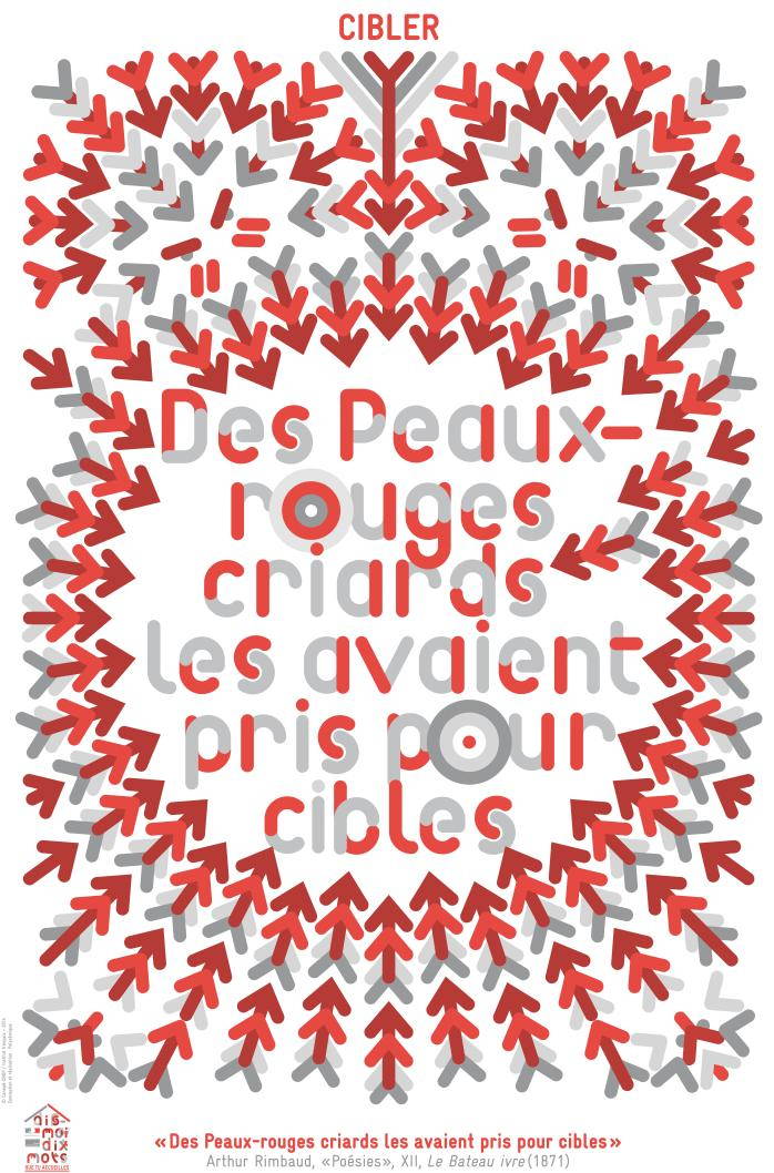 affiche pour le mot cibler