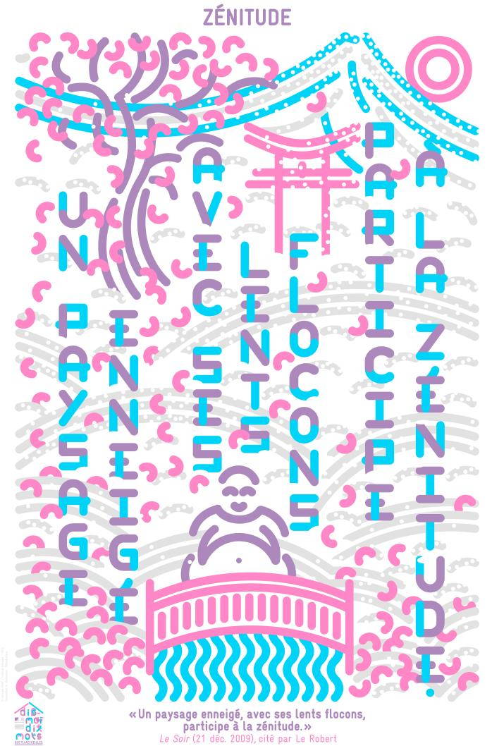 Affiche pour le mot Zénitude
