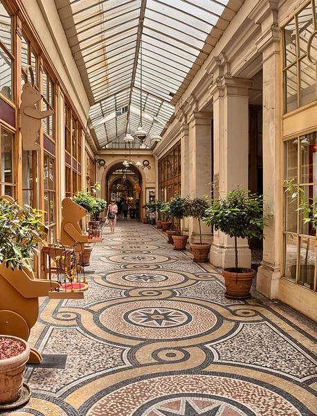 vue de la galerie Vivienne