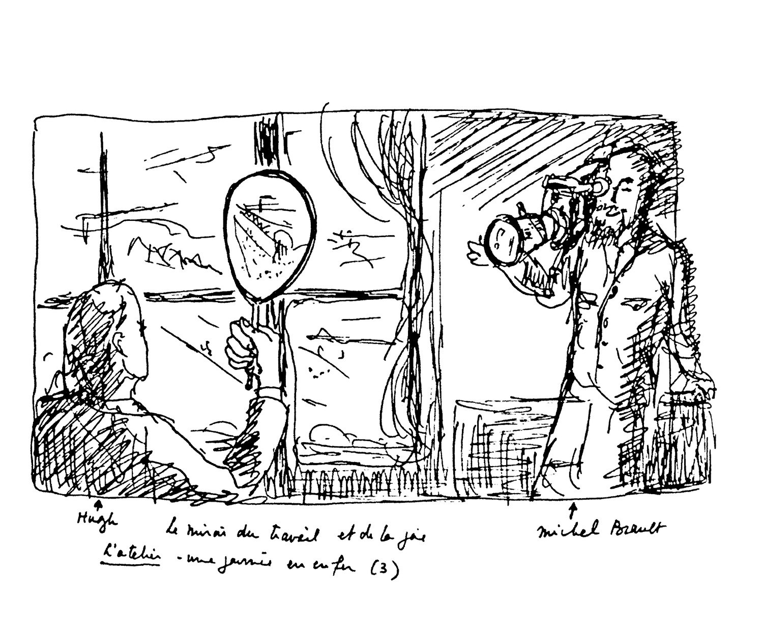Dessin de Jean Rouch