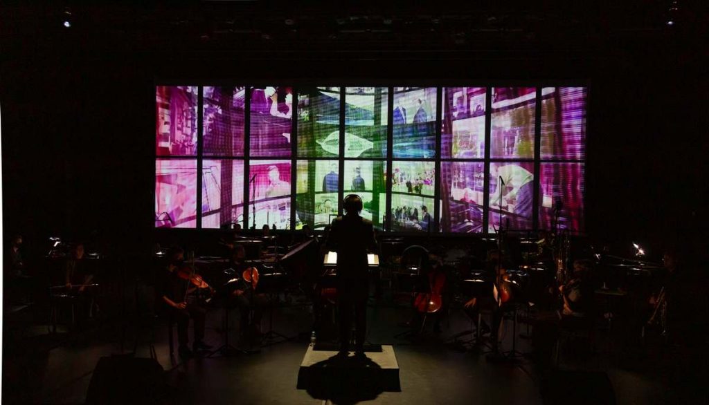 Concert : orchestre et projection d'images