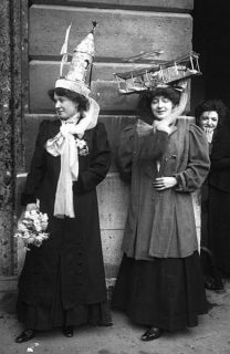 photographie de catherinettes en 1909