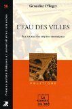 couverture L'eau des villes