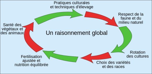 Schéma de l'agriculture raisonnée