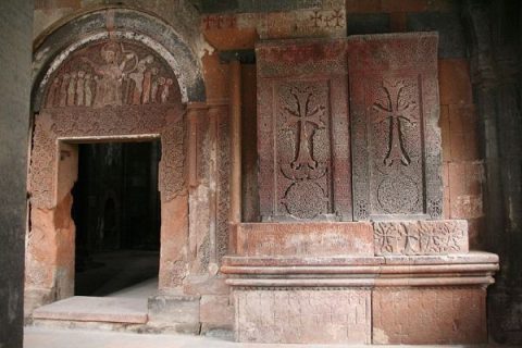 Photo du monastère de Hovanavank en Arménie