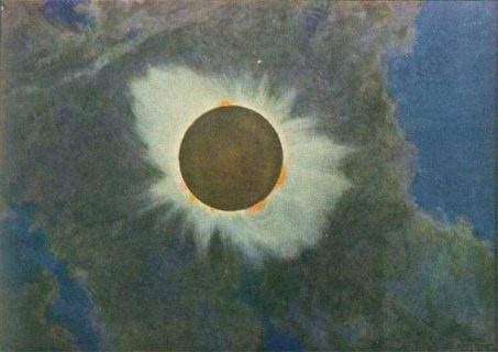 tableau d'une éclipse de HR Butler