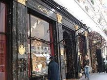 Entrée de la boutique Cartier