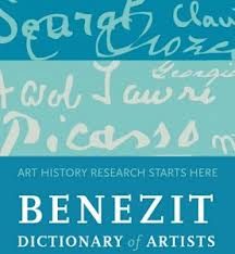 logo du Benezit Dictionary (Oxford Art Online)