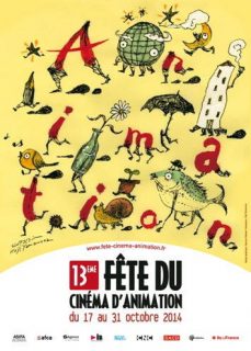 l'affiche de la fête du cinéma d'animation