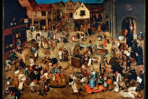 Combat de Carnaval et Carème de Brueghel