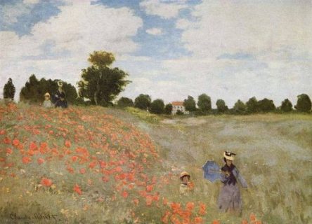 Tableau "Les Coquelicots" de Claude Monet