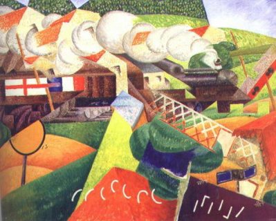 Oeuvre "Train" de Gino Severini