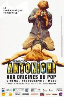 Affiche de l'exposition Antonioni, aux origines du pop