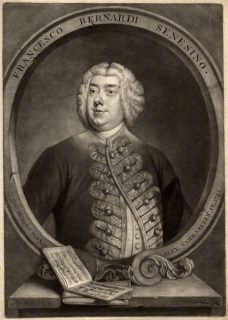 Portait du Senesino (Francesco Bernardi), castrat vedette de G. F. Haendel et créateur du rôle d'Orlando