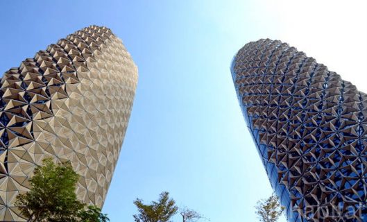 Les Al Bahr Towers à Masdar