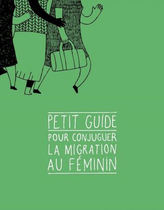 Outre ses activités d’assistance juridique auprès des étrangers, la Cimade veut améliorer le regard des sociétés vis à vis des personnes migrantes. La publication du guide “Conjuguer la migration au féminin”, réalisé pour le festival Migrant’scène en 2013, permet de confronter nos idées reçues à la réalité. Non seulement les femmes bougent, mais celles qui arrivent en Europe sont souvent très qualifiées. Ce document fait aussi une analyse comparée très claire de la prise en compte par les États des risques propres aux femmes pour l’obtention du statut de réfugié.