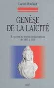 Genèse de la laïcité : à travers les textes fondamentaux de 1801 à 1959