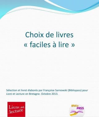 pdf de la sélection de livres faciles à lire et à comprendre