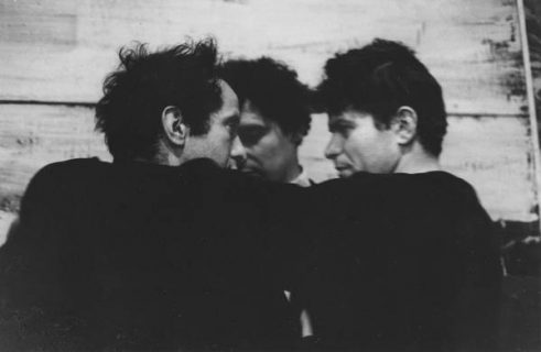 Portrait de Robert Frank, Alfred Leslie, Gregory Corso