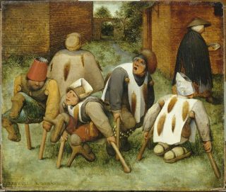 Les mendiants - brueghel