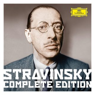 Pochette du coffret Stravinsky complete edition