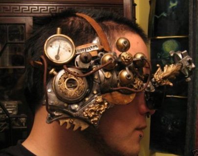 Photo de lunettes steampunk