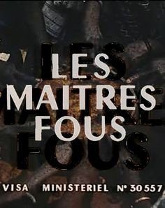 Les Maîtres fous