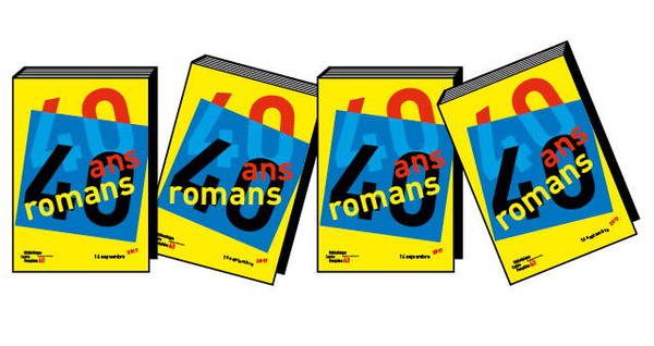 Logo de l'événement 40 ans / 40 romans