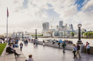 Le centre d'affaires de Londres