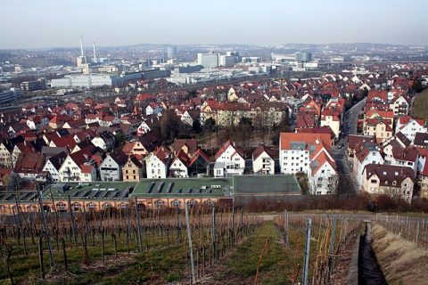 vue de Stuttgart