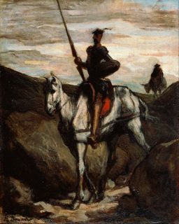 Tableau représentant Don Quichotte