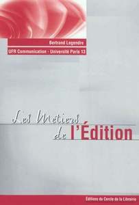 Les métiers de l'édition, couverture