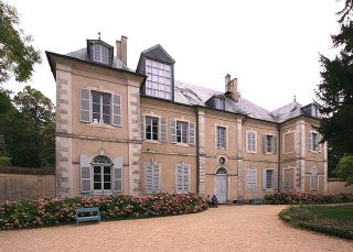 Vue extérieur de la maison de George Sand à Nohant