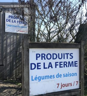 Produits de la ferme, légumes de saison