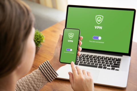 ecran protégé par un vpn